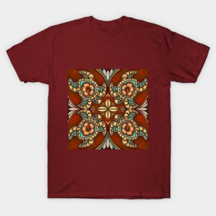 Tapa Turtles - ruby T-Shirt